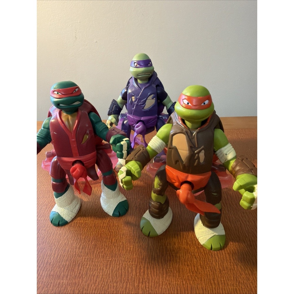 Viacom  Teenage Mutant Ninja Turtles Throw N Battle Figure 2013‎ Lot